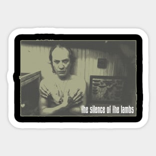 The Silence of the Lambs Thicker Skin Buffalo Bill Sticker